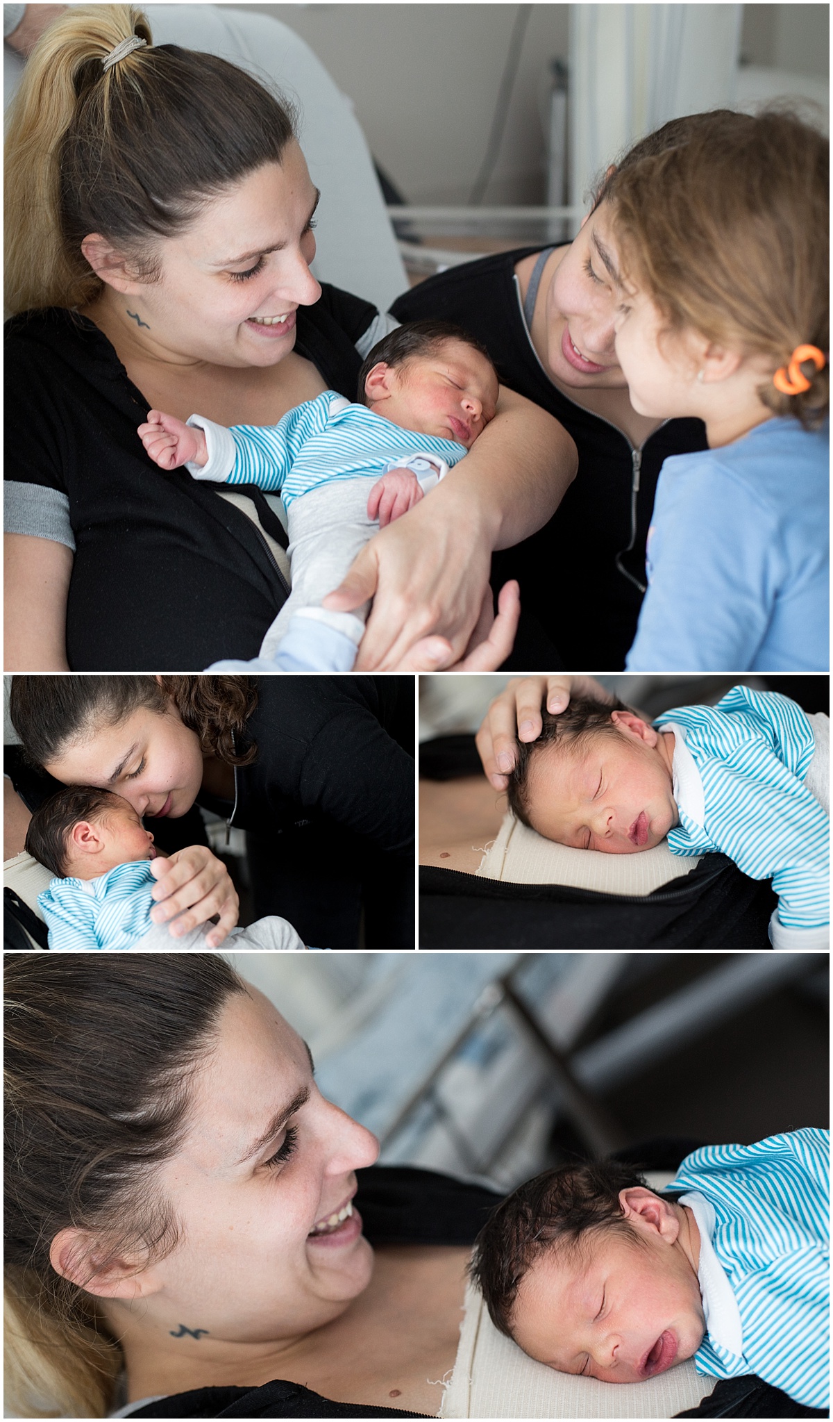 photos de naissance à la maternité de saint cloud