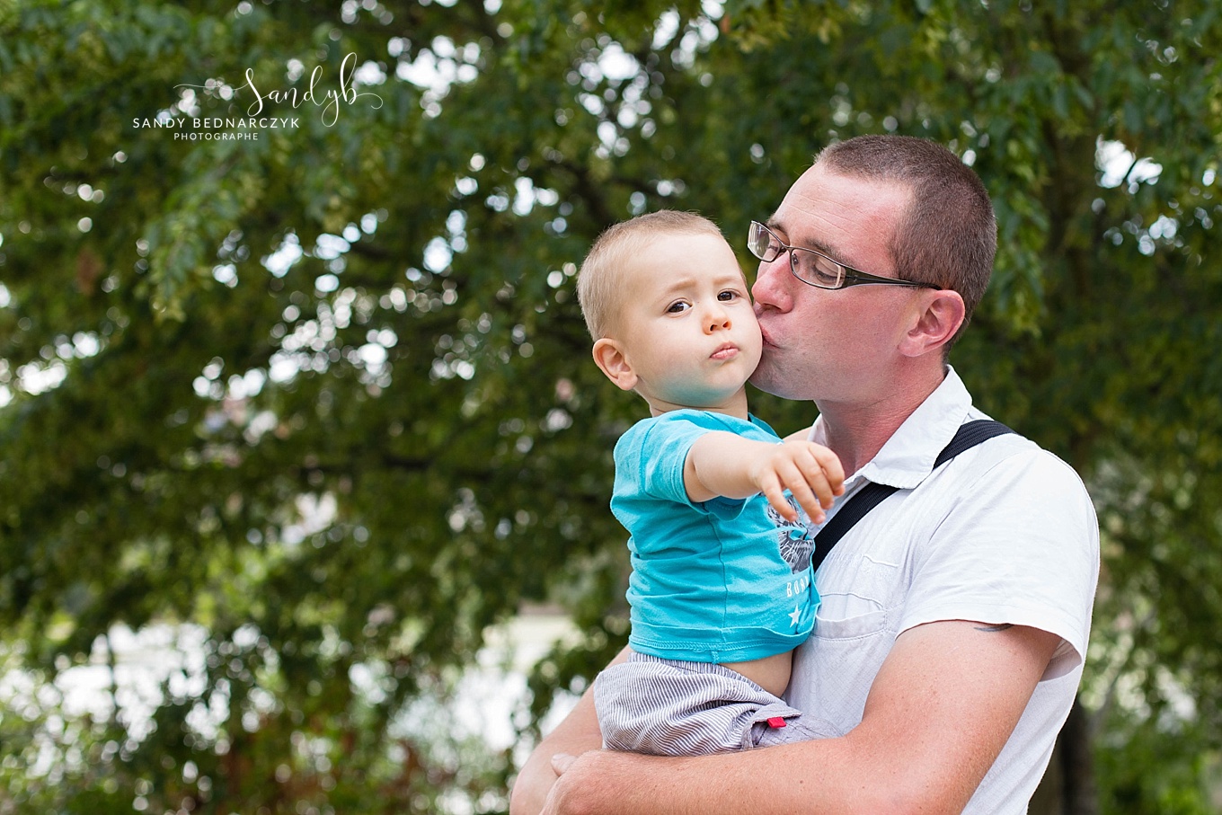 seance photo famille - Viry chatillon - photographe - ile de France - père et fils